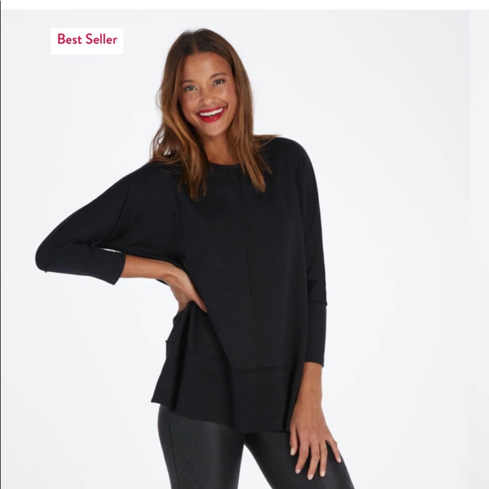 SPANX perfect length dolman 3/4 sleeve top tunic